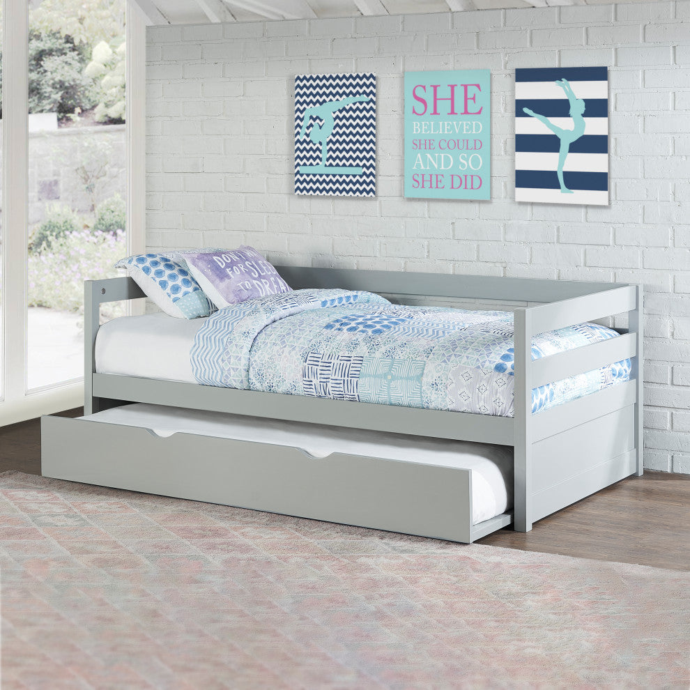 Hillsdale Caspian Wood Twin Size Daybed With Trundle