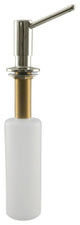 Contemporary Soap, Lotion Dispenser, Polished Nickel