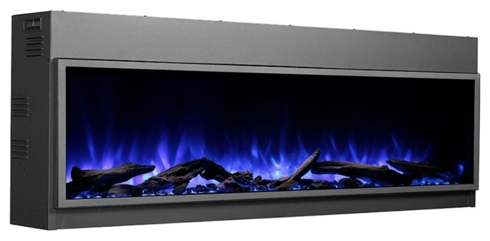 Dynasty Harmony BEF Built-in Linear Electric Fireplace, 80" Wide