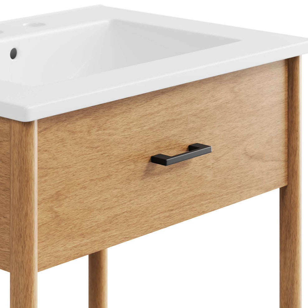 Zaire 24" Bathroom Vanity - Natural White