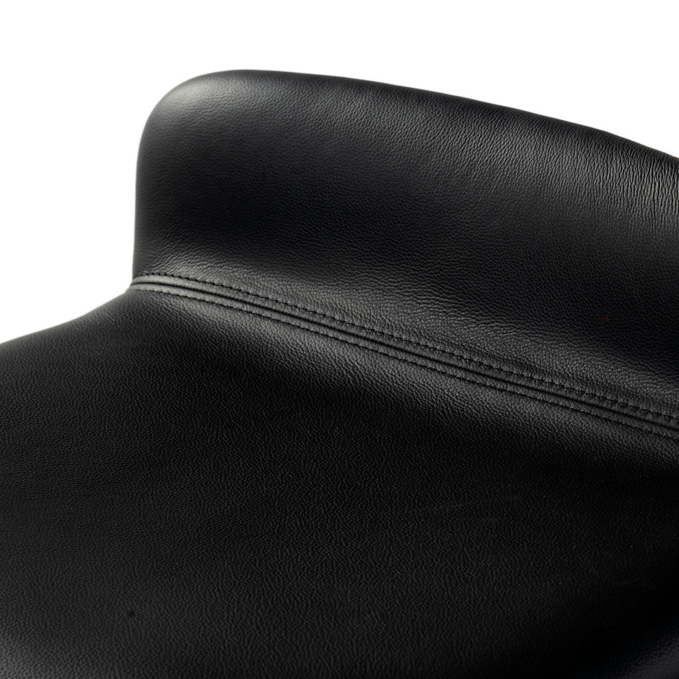 Safavieh Couture Tazmyn Counter Stool, Black/Walnut