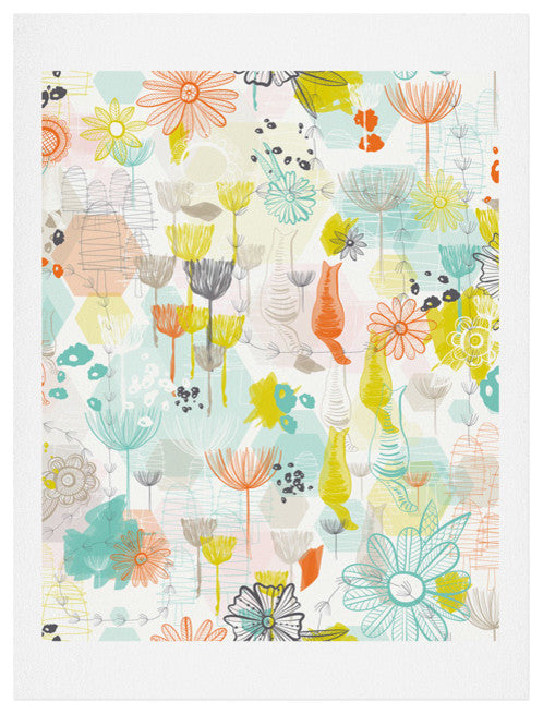Deny Designs Jenean Morrison Rooftop Garden Art Print