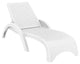 Compamia Miami Outdoor Chaise Lounges, Set of 2, White
