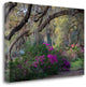"Oaks And Azaleas" By H.J. Herrera, Giclee Print on Gallery Wrap Canvas