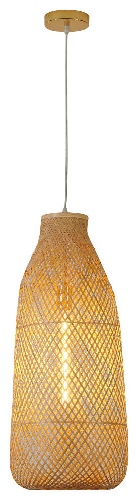 BETHEL INTERNATIONAL MIA10C11B 1-Light Chandelier, Gold