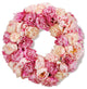 Peony Wreath 24" Diameter Pink