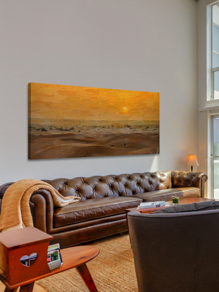 "Tarfaya" Print on Canvas, 60"x30"