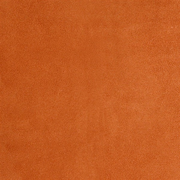 Pillow Decor - 18 x 18 Royal Suede Burnt Orange Throw Pillow