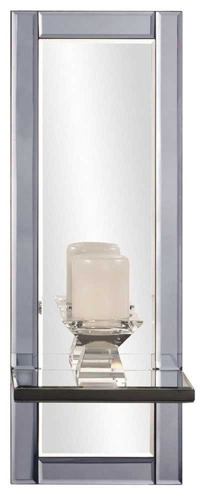Howard Elliott Emerson Modern Mirror And Shelf