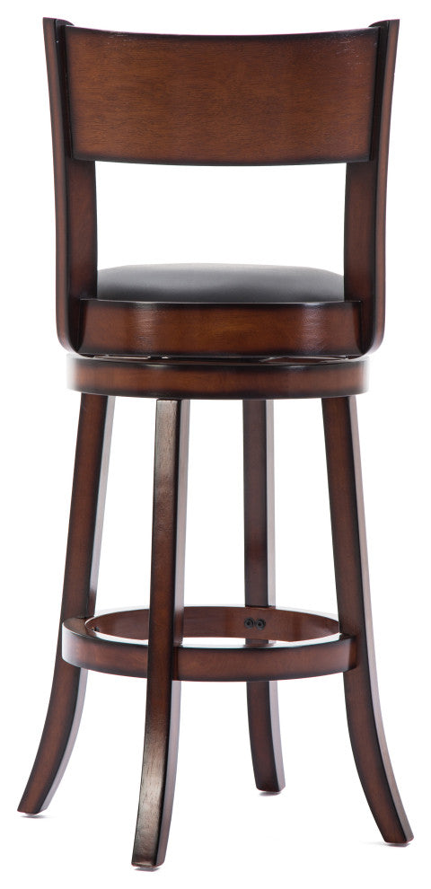 29" Palmetto Swvl Stool, Brandy