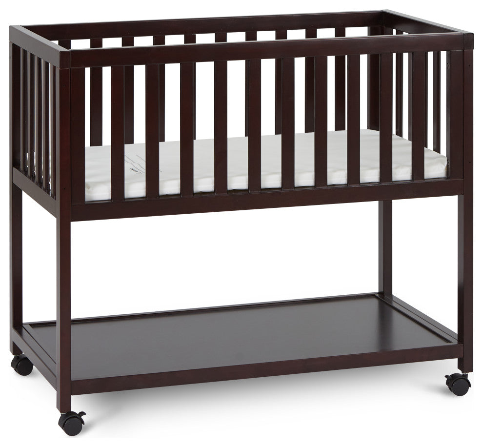 Mila Portable Bassinet, Espresso