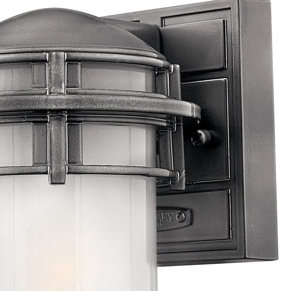Hinkley Reef Small Wall Mount Lantern, Hematite