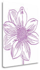 "Florette I" By Sabine Berg, Giclee Print on Gallery Wrap Canvas, Ready to Hang