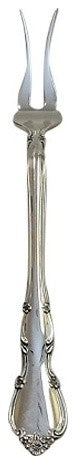 Gorham Sterling Silver Rose Tiara Pickle Fork