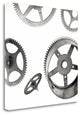 "Retro - Gears - 4" By Alan Blaustein, Giclee Print on Gallery Wrap Canvas