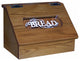 Amish Made Oak Bread Box, Seely Stain