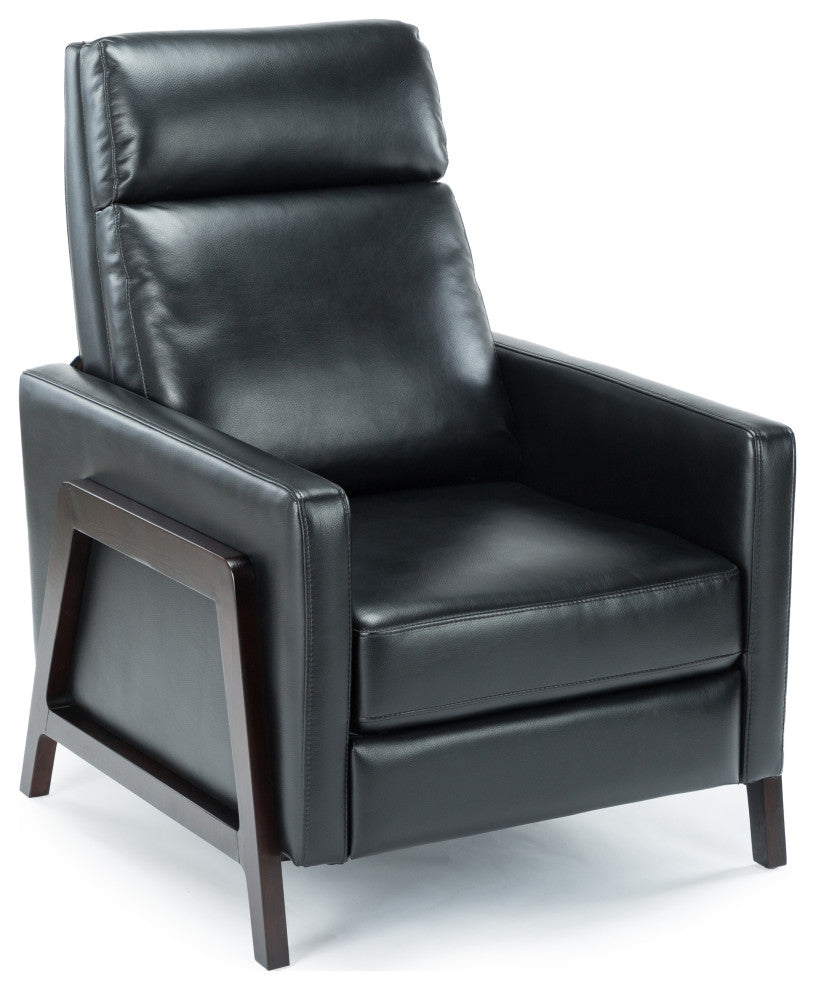 Maxton Push Back Recliner, Black