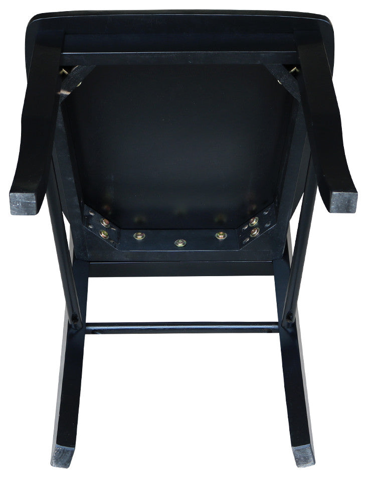 Set of Two Madrid Chairs, Black