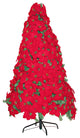 6' Tall Poinsettia Tree