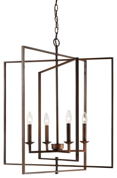 Millennium Lighting Pendant, Rubbed Bronze