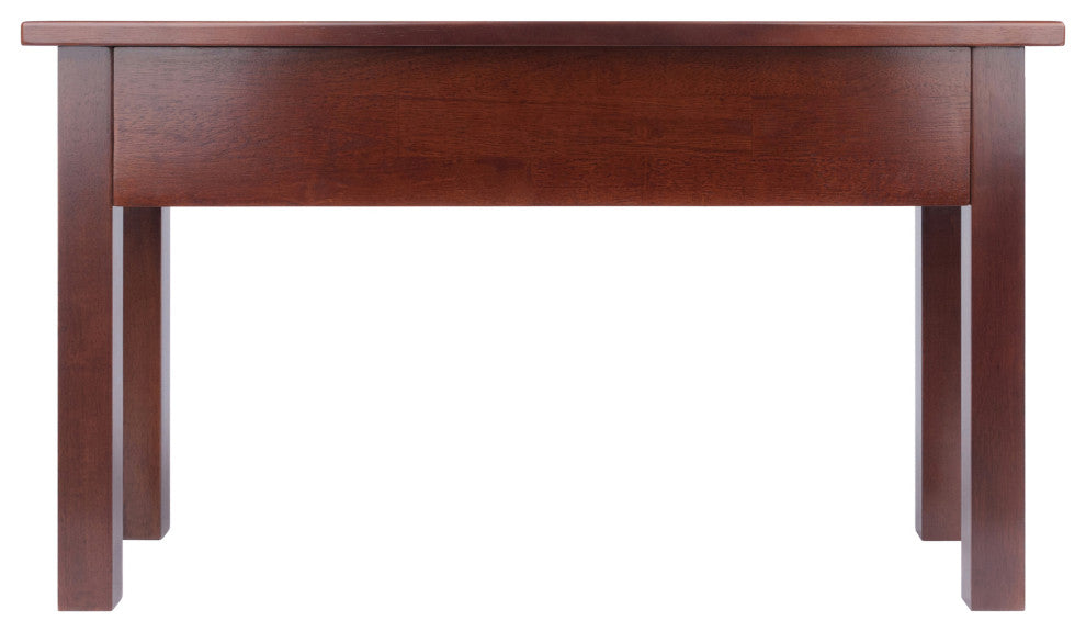 Emmett Bench with Seat Storage, Walnut