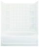 Sterling  Ensemble 72x42x60 Vikrell Tub/Shower