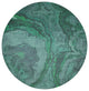Agate Malachite 16" Round Pebble Placemats, Set of 4