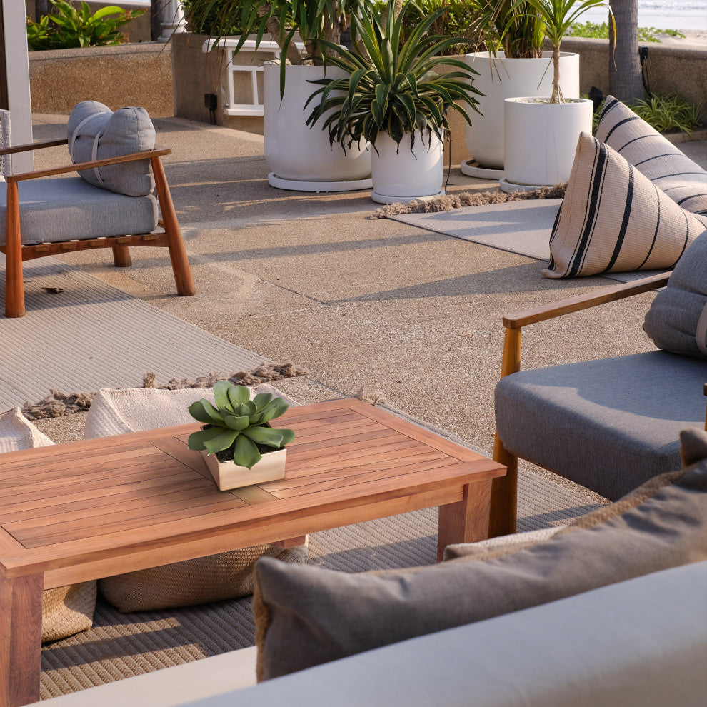 Teak Wood San Diego Outdoor Patio Coffee Table