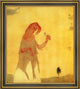 Paul Klee Hesitation - 16" x 20" Framed Premium Canvas Print