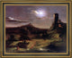 George Inness Moonlight in Virginia Framed Premium Canvas Print, 21"x28"