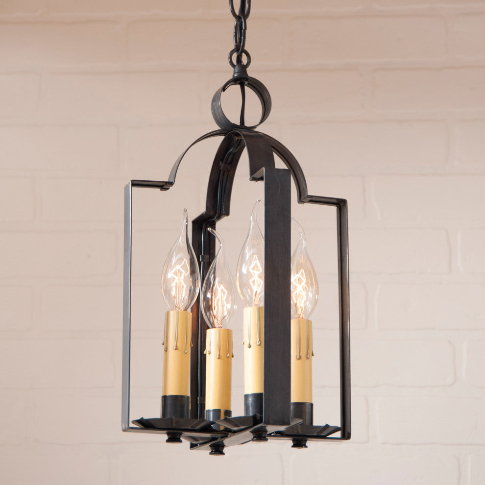 Four Light Saddle Light, Kettle Black