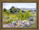 William Merritt Chase in the Garden Print, 18"x27"