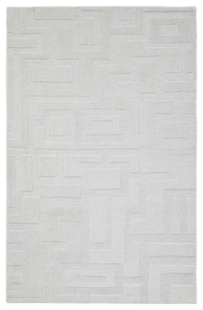 Mid-Century Amara Area Rug, Ivory, 2'x3'