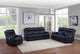 Valencia Power Recliner Sofa Blue