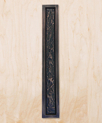 Fringe 17.5" Entryway Door Pull, Polished Pewter