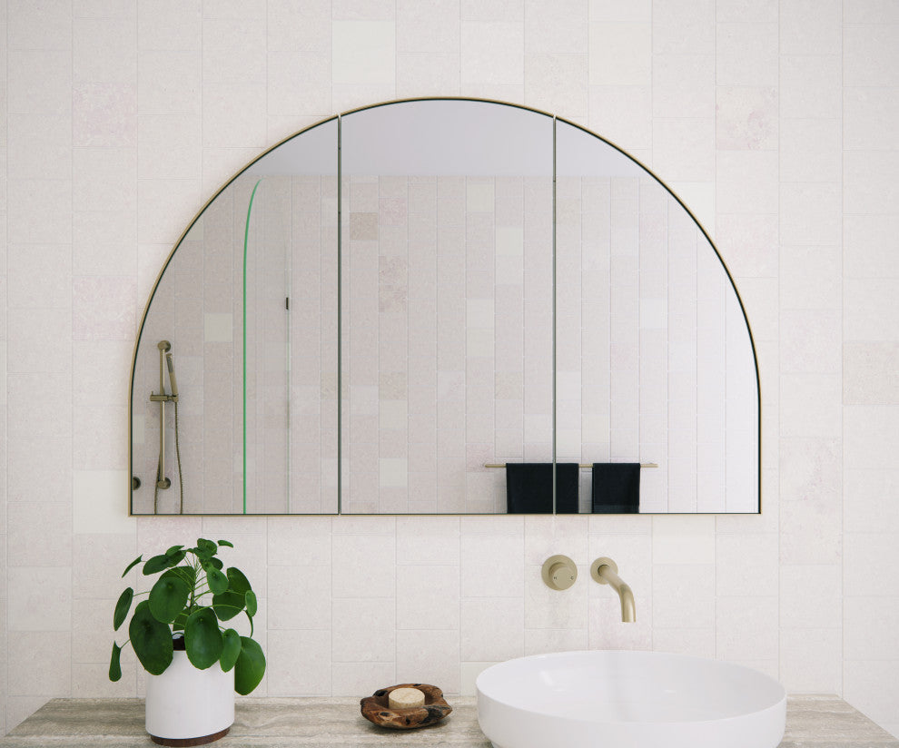 Medicine Cabinets, Satin Brass