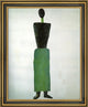 Kazimir Malevich Female Figure - 16" x 20" Framed Premium Canvas Print