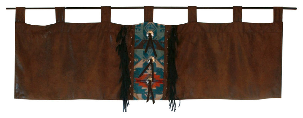 Turquoise Chamarro Valance