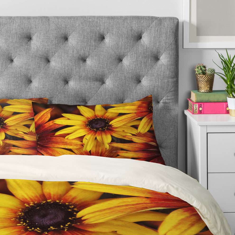 Deny Designs Shannon Clark Sunshine Petals Pillowcase