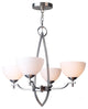 Alexis 4-Light Chandelier, Opal