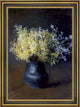 Isaac Ilich Levitan Forest Violets and ForgetMeNotsCanvas Print, 18"x27"