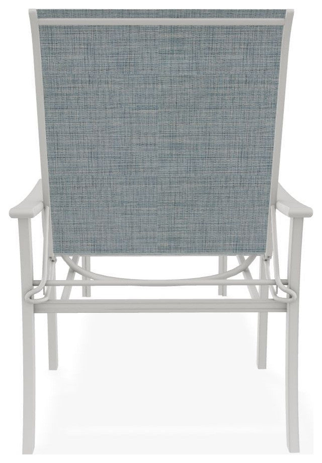St. Catherine Sling 4-Position Outdoor Chaise Lounge, Charm/Snow