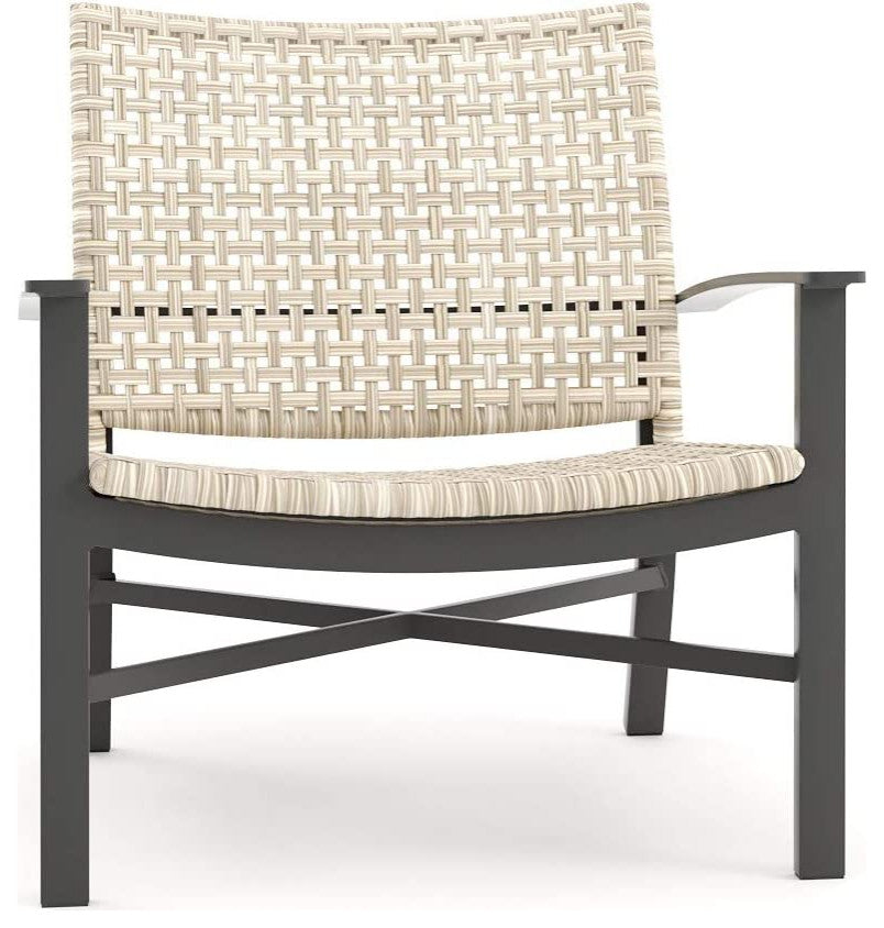 Jasper Lounge Chair, Textured Pewter