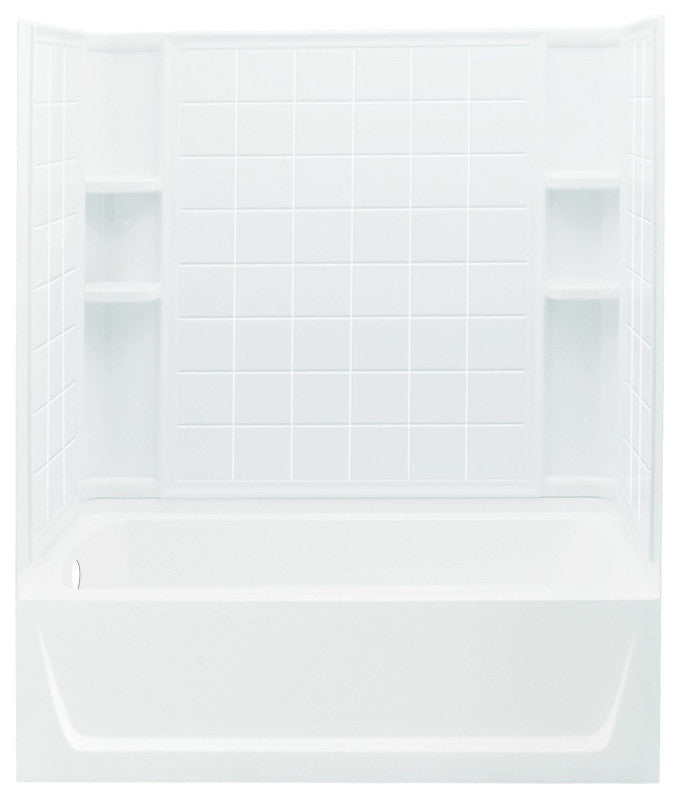Sterling  Ensemble 74"x32"x60" Vikrell Tub/Shower