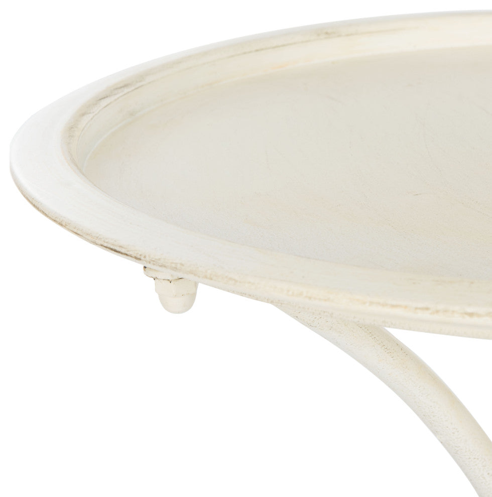 Safavieh Kensi Bird Bath, Pearl White