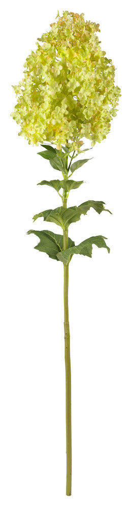 40" Peegee Hydrangea Artificial Flower, Set of 2, Green