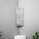 Corner Wall Mount  Medicine Cabinet Stainless Steel Bathroom Cabinet with Mirror