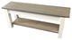 Cottage Bench With Shelf, 48"