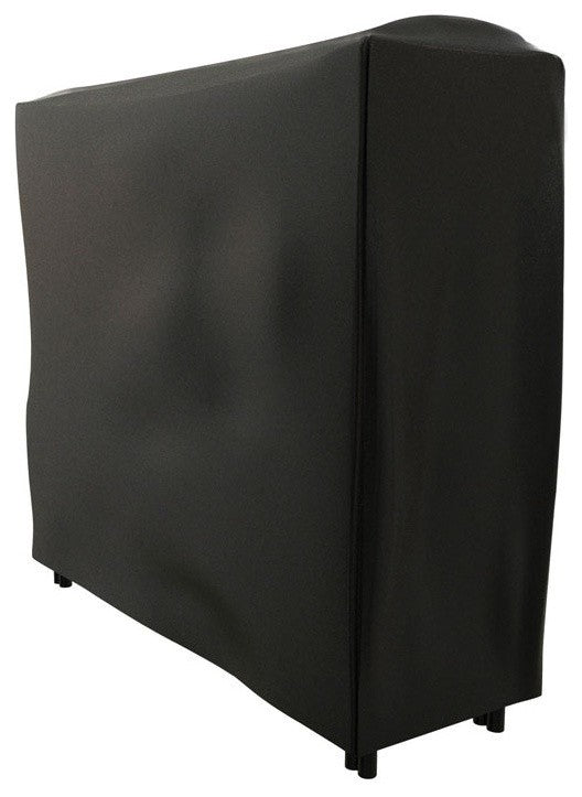 Panacea 15213 Vinyl Log Rack Cover, Black, 4'