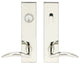 Air-Stream Lever, Tubular Entry, Single Cylinder, RH, Polished Stainless Steel